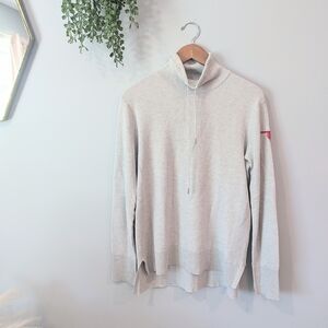 Cozy Light Gray Turtleneck Sweater